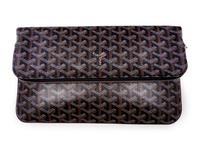 Three Goyard Bags: Two Totes and One Zip Pouch