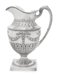 An American Silver Ewer