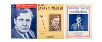 [WILLKIE, Wendell (1892-1944)]. A group of broadsides, sheet music, and campaign ephemera, comprising: