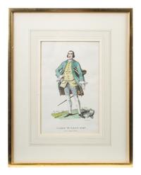 Four English Framed Color Engravings