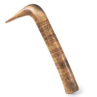 Elk Antler Hide Scraper, with Decorations