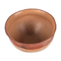 Ohkay Owingeh Redware Pottery Dough Bowl