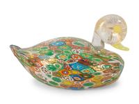 A Group of Four Murano Glass Objects