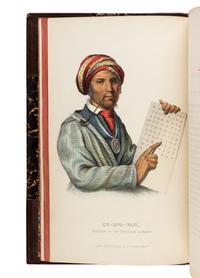 MCKENNEY, Thomas Loraine (1785-1859) and HALL, James (1793-1868). History of the Indian Tribes of North America. Philadelphia: J. T. Bowen, 1848-1850.