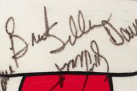 A 1988-89 Chicago Bulls Team Signed Autograph Pennant Including Michael Jordan (Beckett Authentication Services BAS Certified),