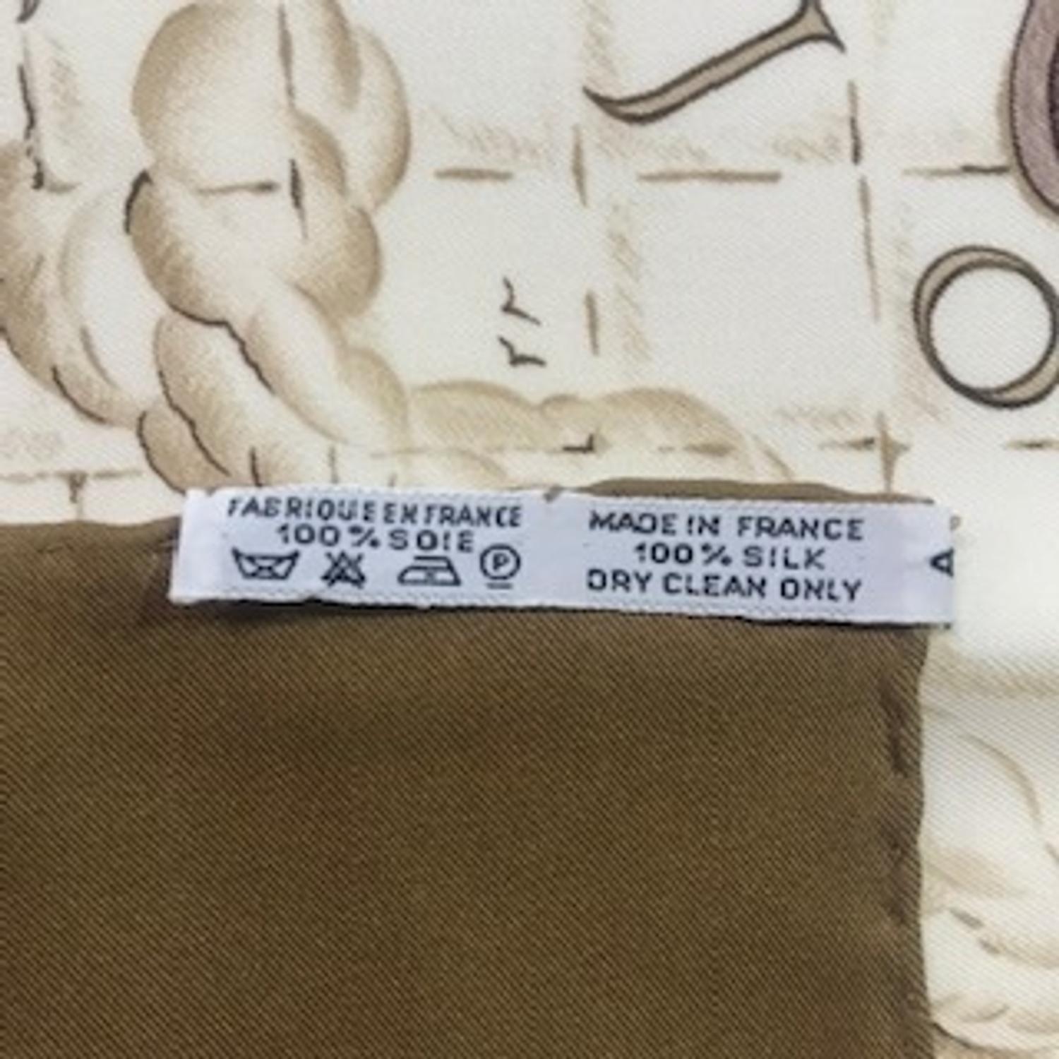 Hermès 90cm Silk Scarf