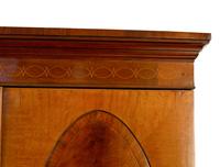 A George III Style Mahogany Linen Press