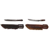 Rare MH Cole Skinning Knife Book Archive with Two Knives, MH Cole Scabbards and Original Publication Illustrations and More