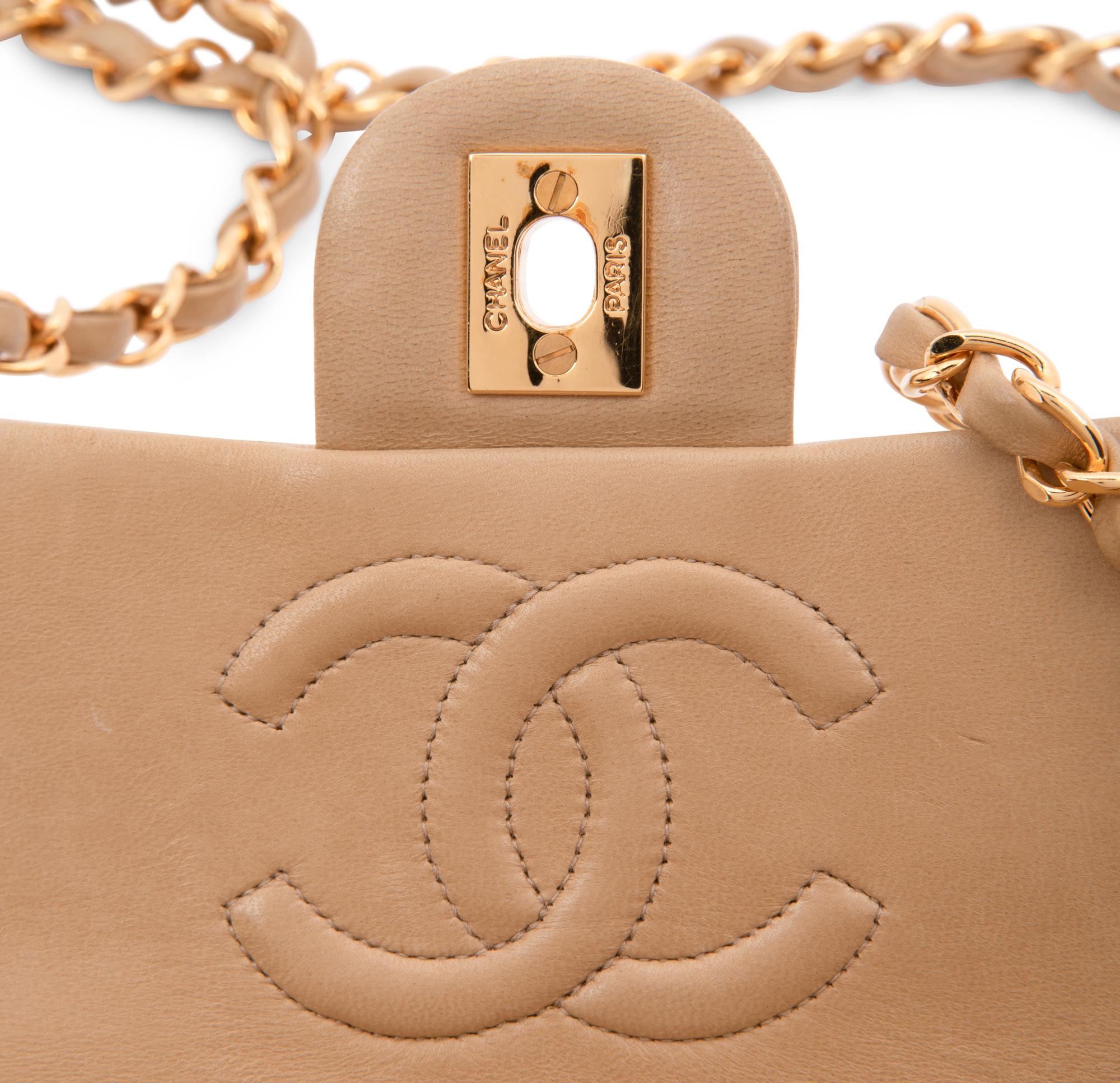 Chanel Quilted Leather Flap Bag, 1991-94
