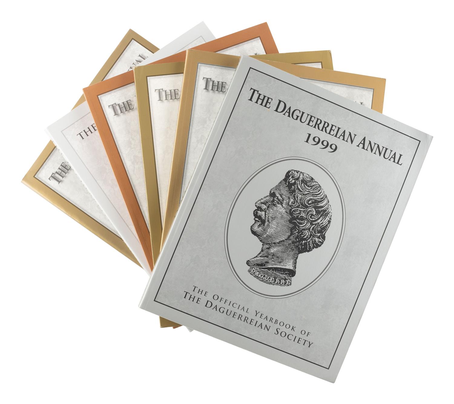 [EARLY PHOTOGRAPHY] Daguerreian Annuals and auction catalogues for historic photographic equipment.