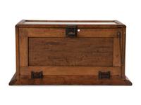 A Domed Oak Frame Display Case