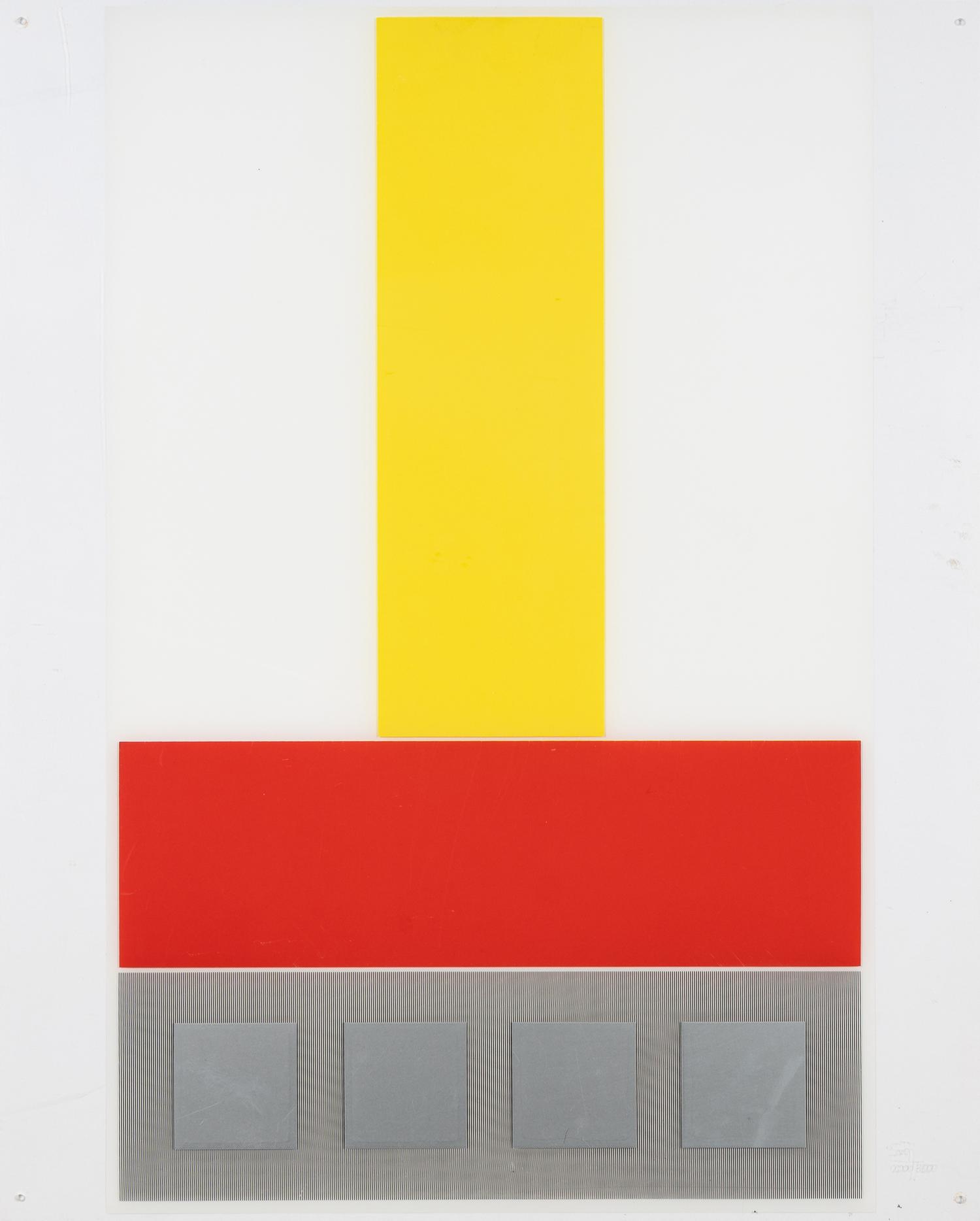 Screenprints A, B, C, D (from Jai-Alai ) (Four Works), 1969
