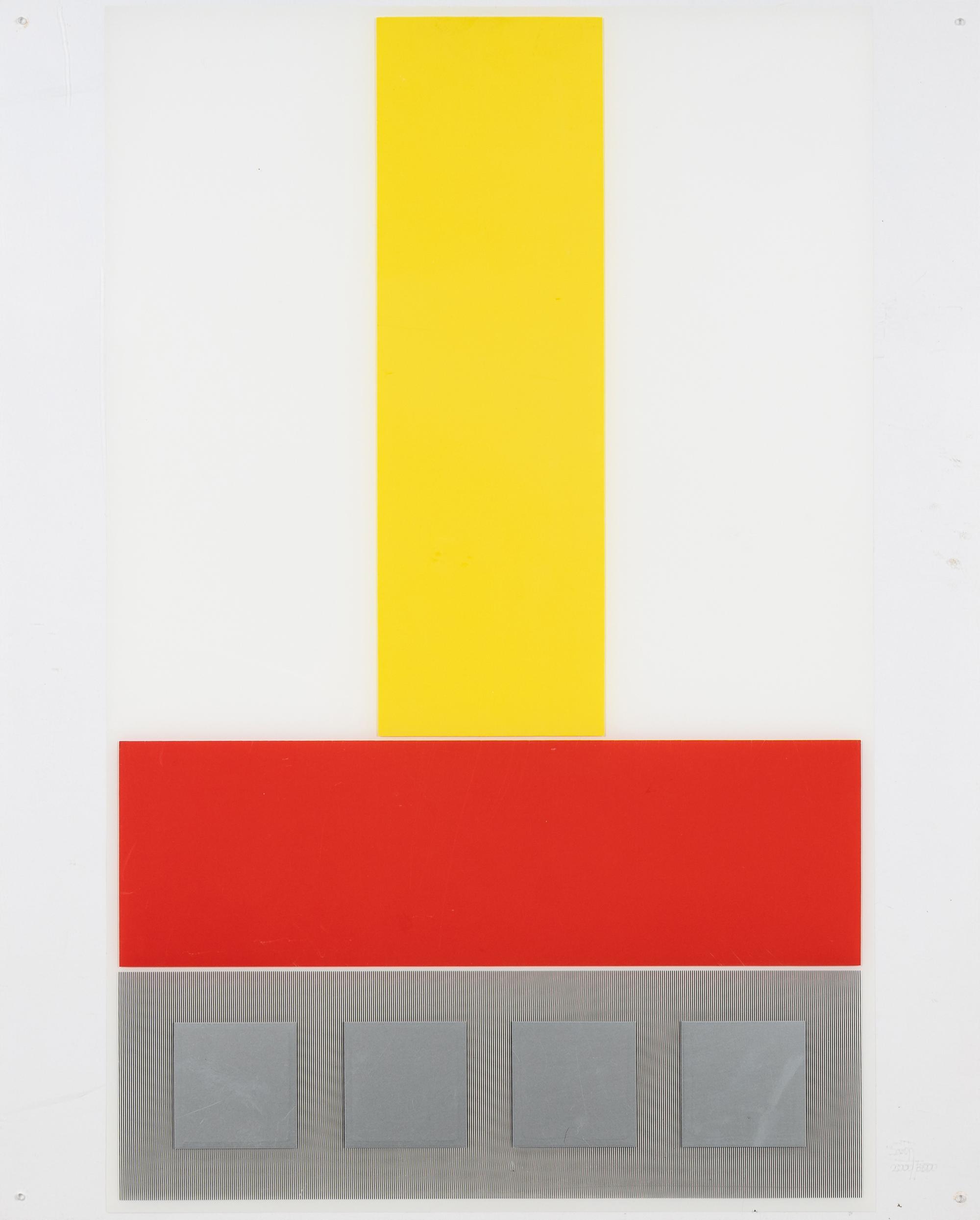 Screenprints A, B, C, D (from Jai-Alai ) (Four Works), 1969