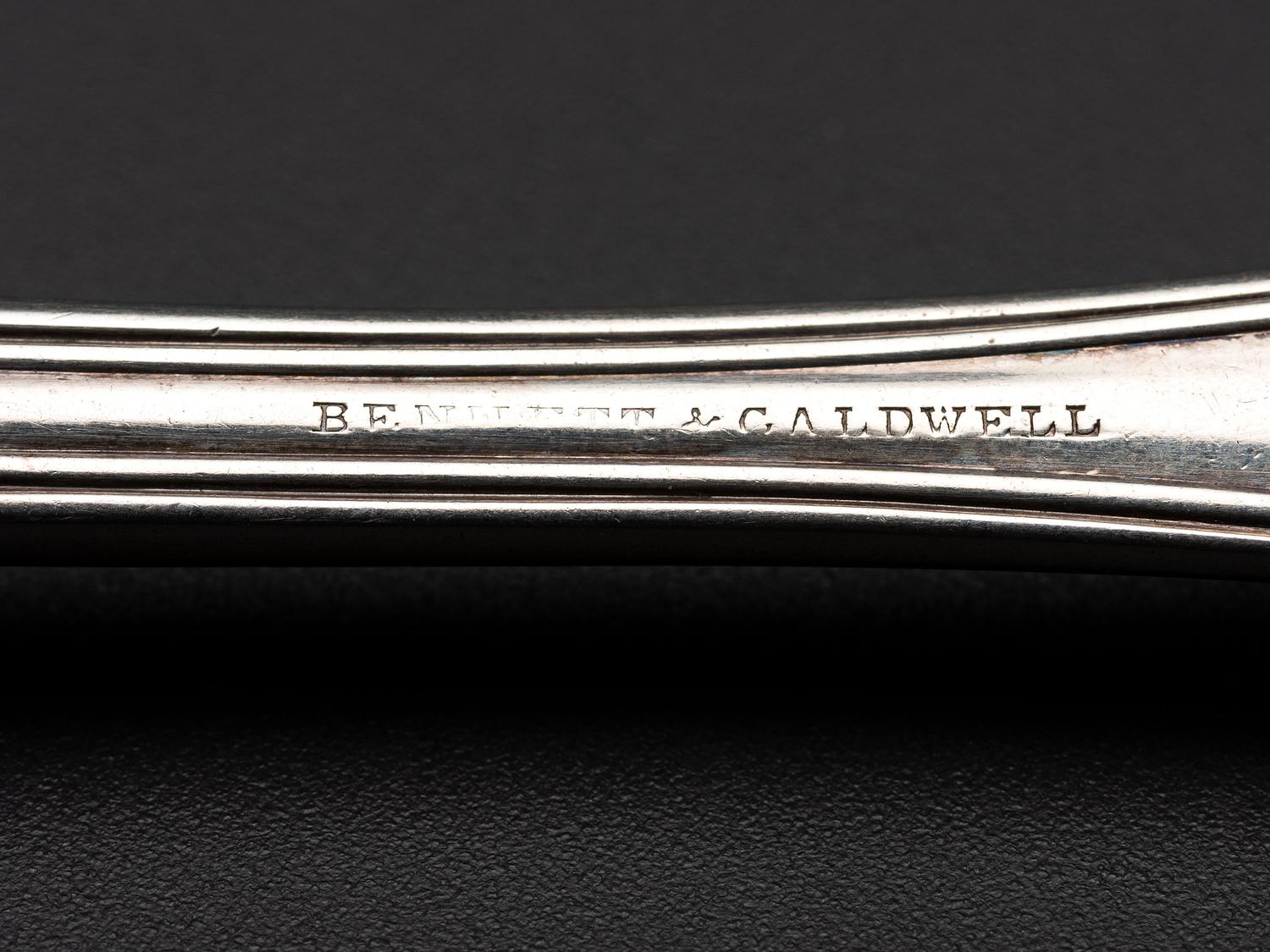 An Assembled Group of 'Kings' Pattern Silver Flatware