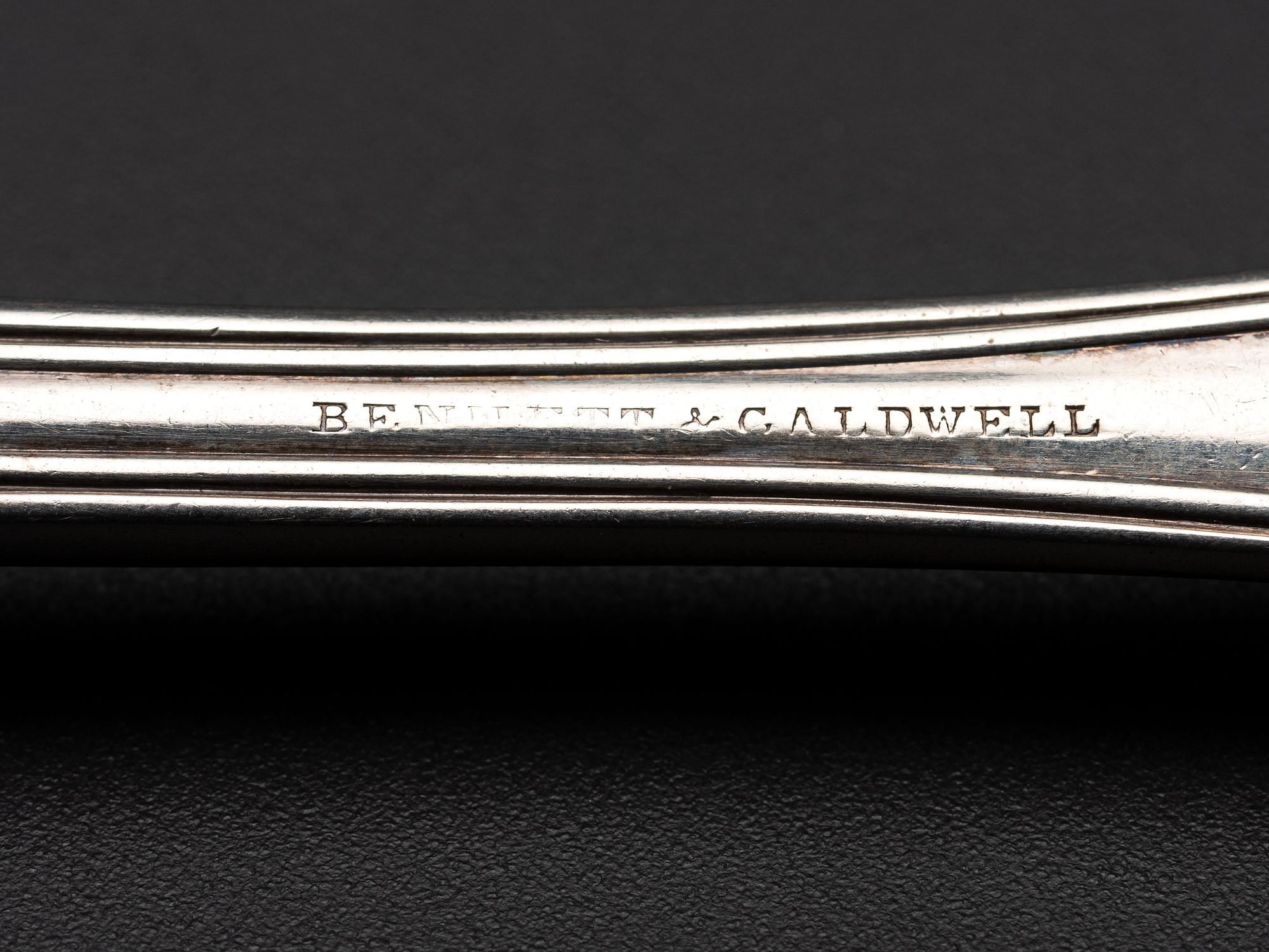 An Assembled Group of 'Kings' Pattern Silver Flatware