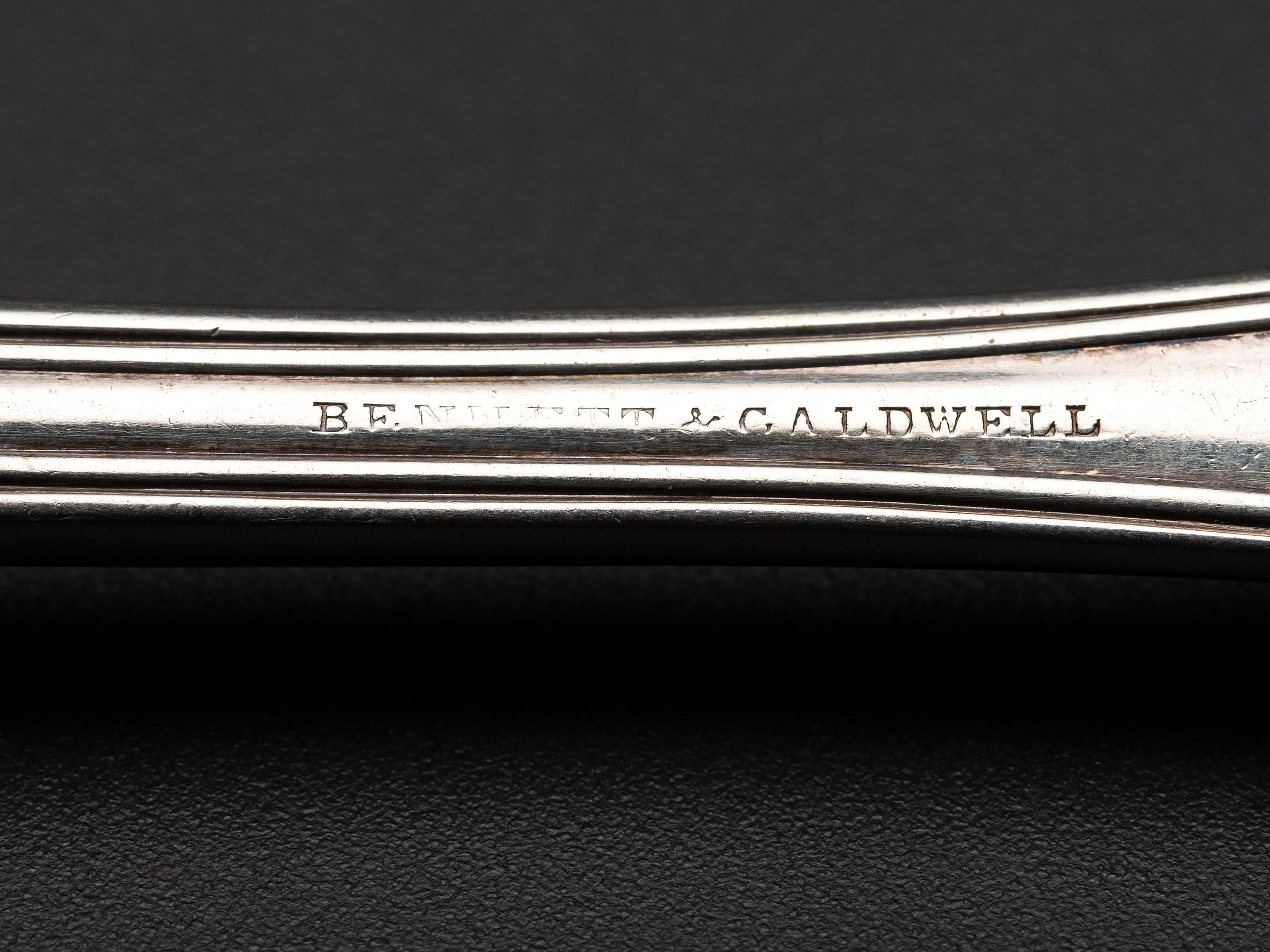 An Assembled Group of 'Kings' Pattern Silver Flatware