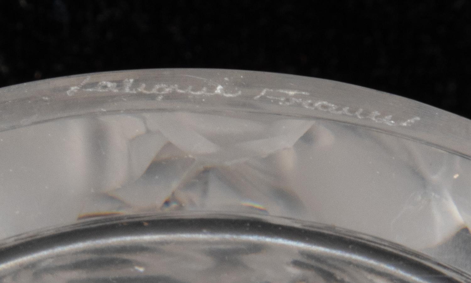 A Lalique Bagatelle Vase
