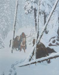 Jacob Pfeiffer, (American, b. 1936), Forest Drama, 1987