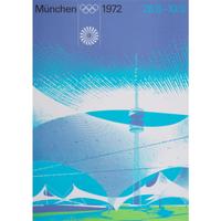 Four Exhibition Posters for the 1972 Munich Olympics