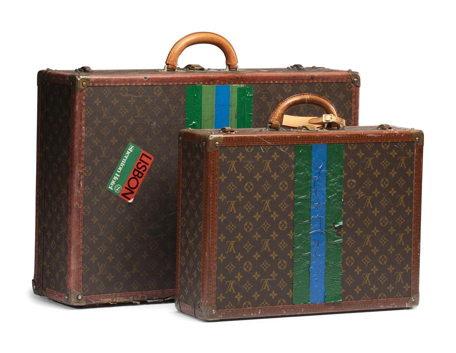 Two Louis Vuitton Suitcases