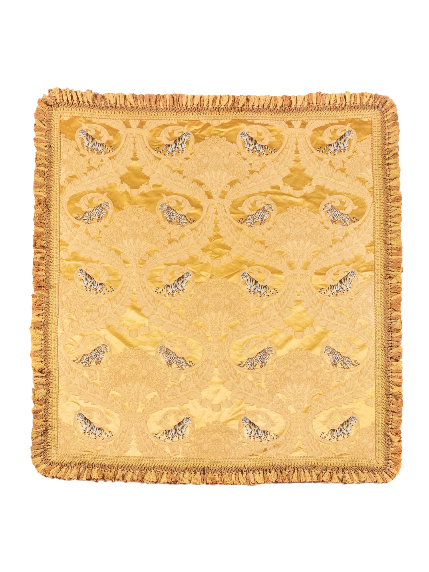 An Italian Jacquard Table Cover