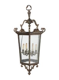 A Brass Hall Lantern