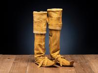 Chiricahua Apache Hide Boots