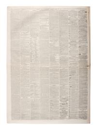 [CIVIL WAR - APPOMATTOX COURT HOUSE]. Boston Daily Advertiser. Vol. 105, No. 85. Boston, MA: Charles Hale & Co., 10 April 1865.