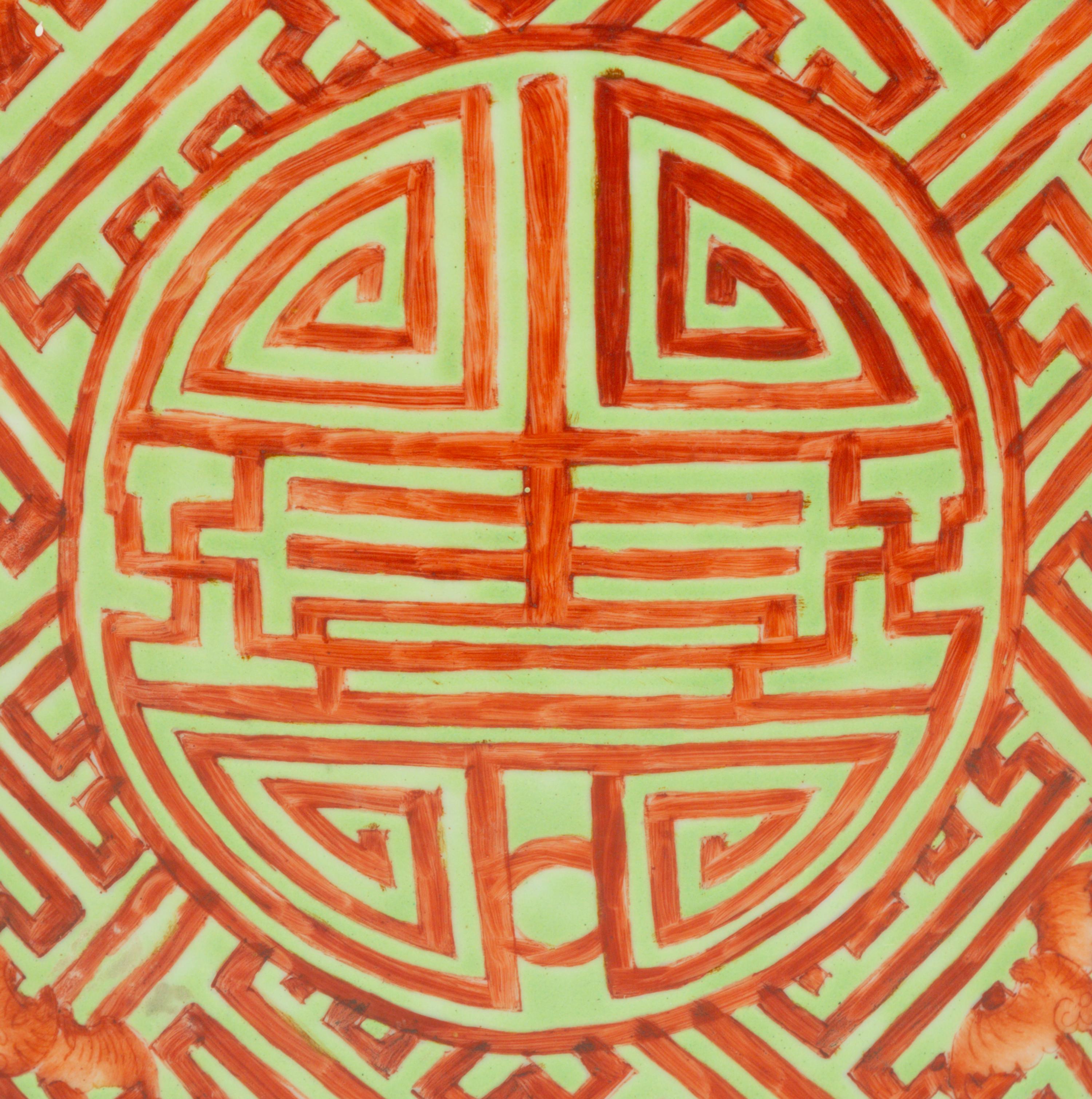 Two Chinese Glazed Ceramic Jardinières