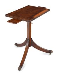 A George III Style Mahogany Adjustable Reading Stand