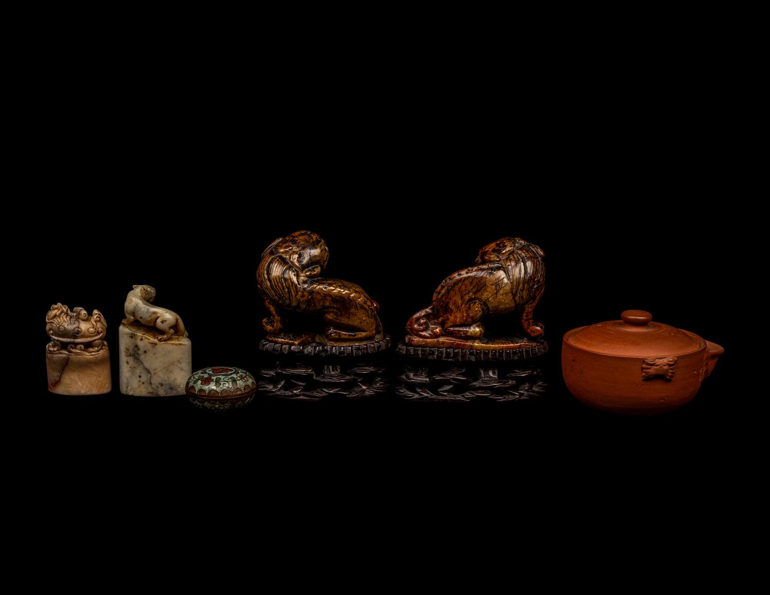 Six Chinese Scholar's Objects