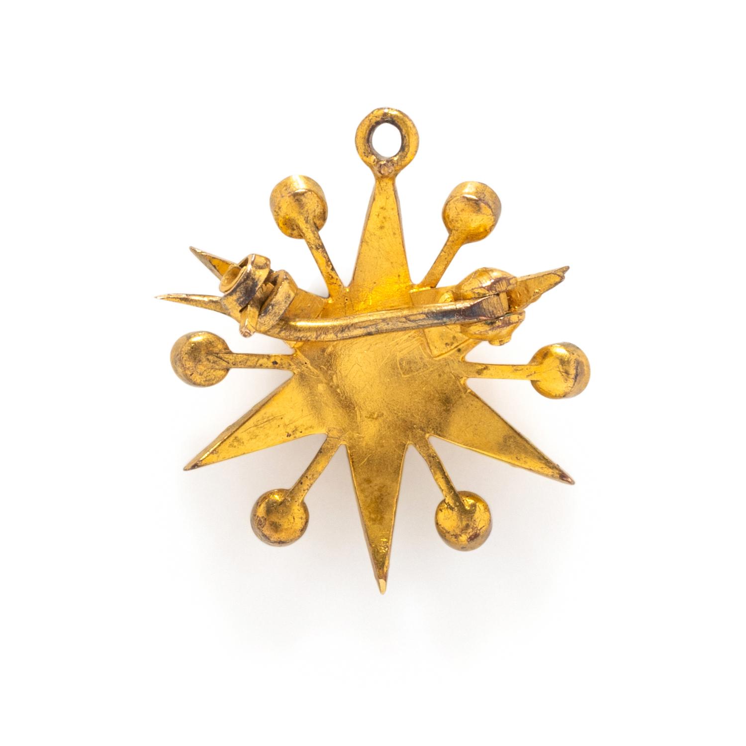 VICTORIAN, YELLOW GOLD AND SEED PEARL NECKLACE