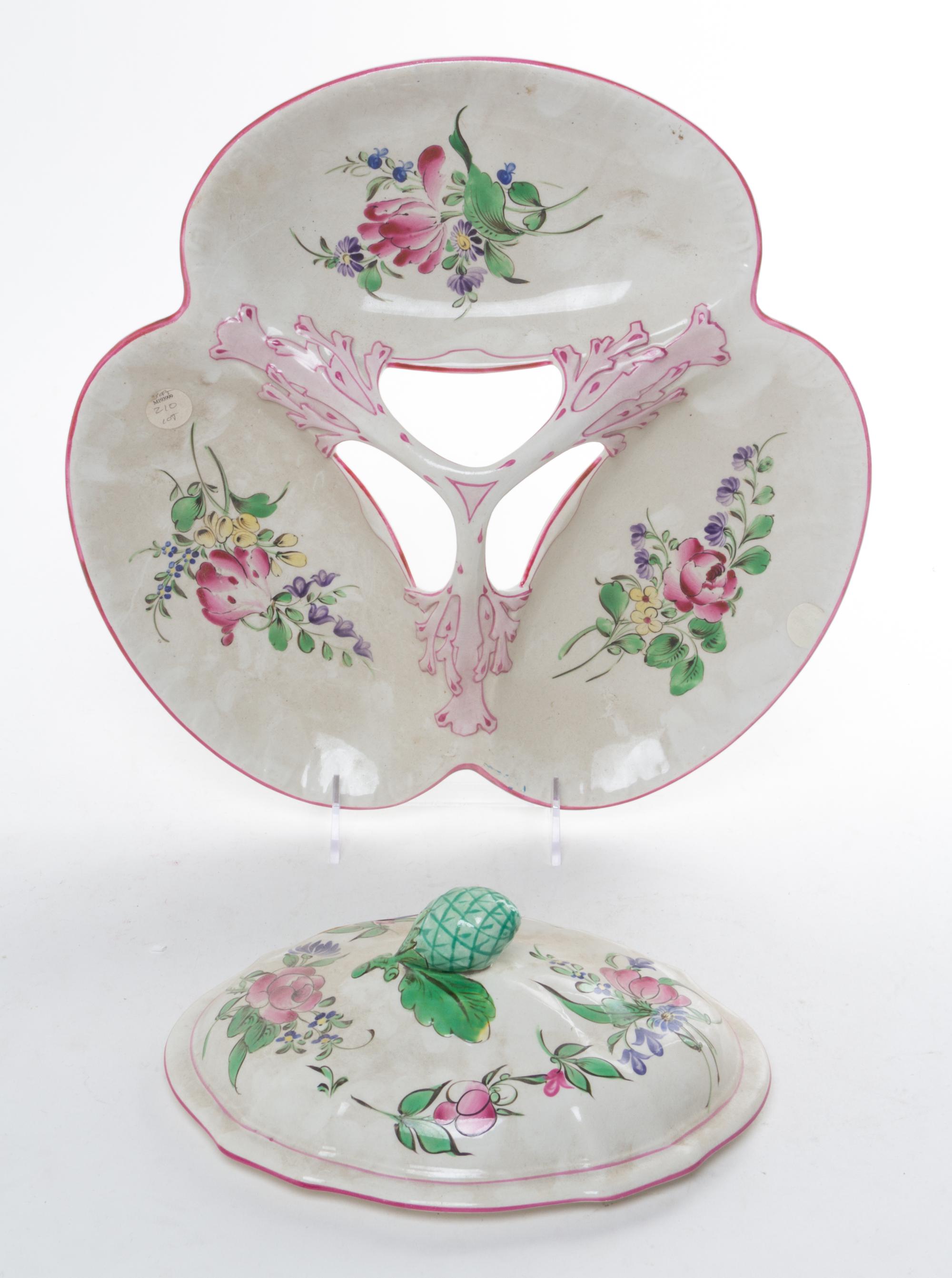 A Collection of French Ceramic Articles Length of longest platter 15 3/4 inches. — VARIOUS MAKERS