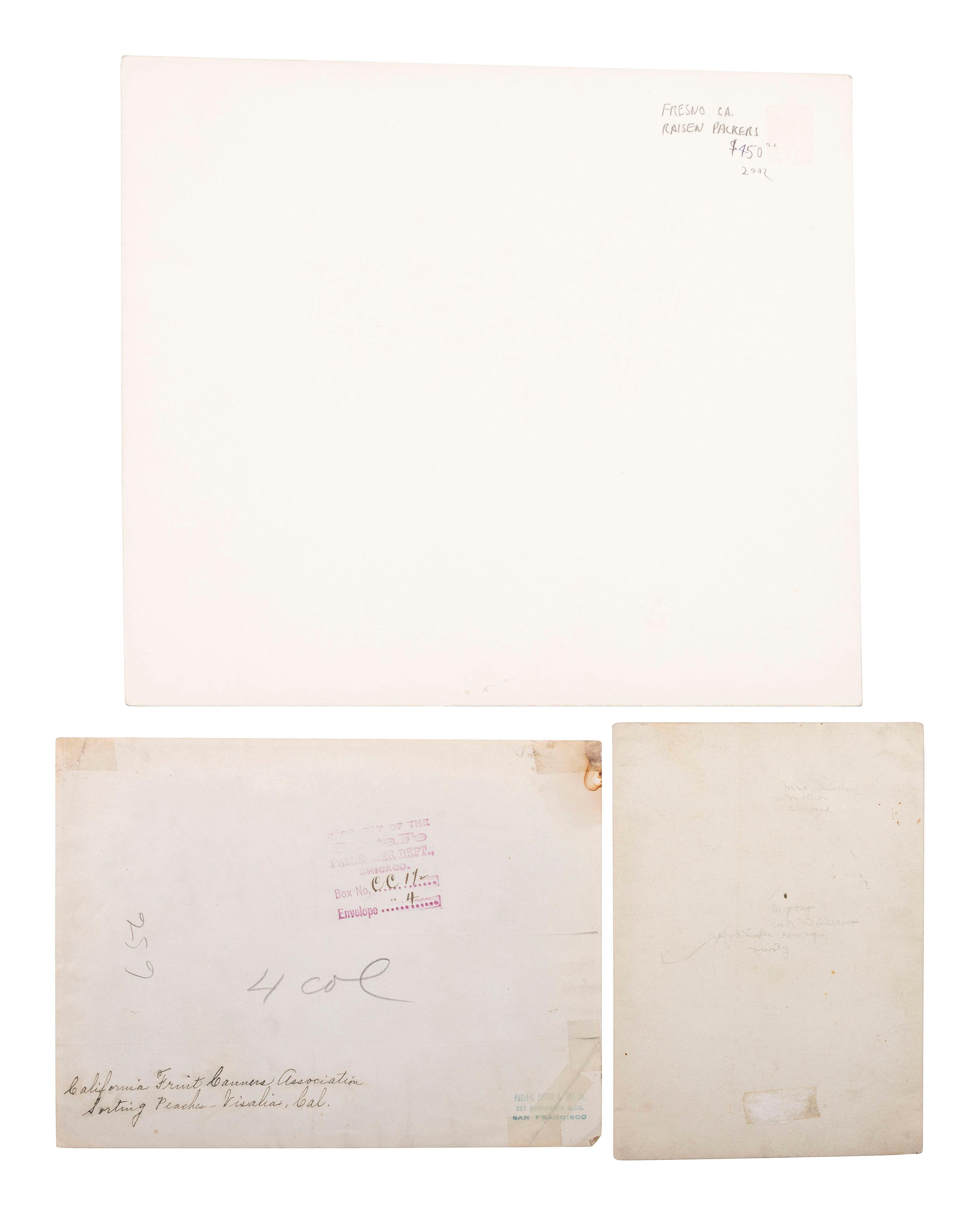 [EARLY PHOTOGRAPHY]. A large group of early photographs incl. equestrian and logging views.