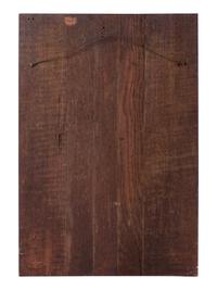 A Franco-Flemish Carved Chestnut Relief Panel Depicting the Adoration of the Christ Child