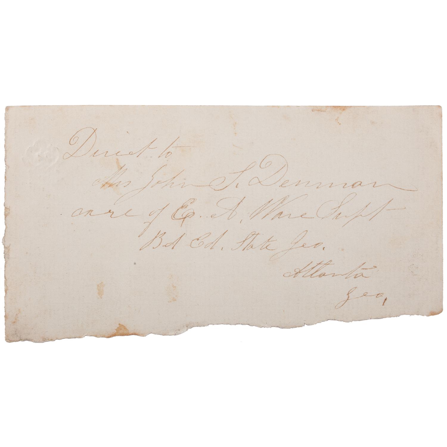 Van Lew Family Archive, Incl. Letters from Civil War Spymaster Elizabeth Van Lew and Slave-Turned-Spy Mary Bowser