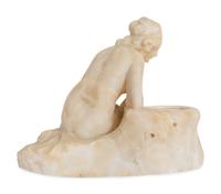 Seated Nude Next to Well