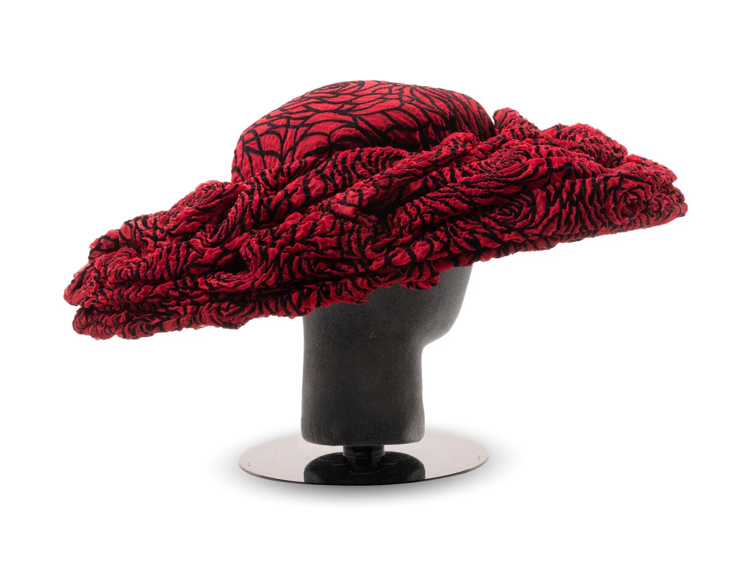 Two Kokin and One Frank Olive Red Hats, 1980-90s