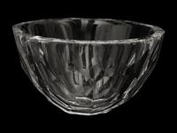 Three Orrefors Cut Glass Bowls