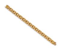 FRENCH, YELLOW GOLD BRACELET