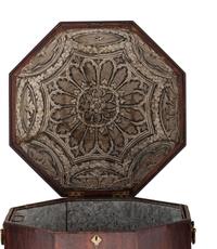 An English Brass Mounted Mahogany Cellarette