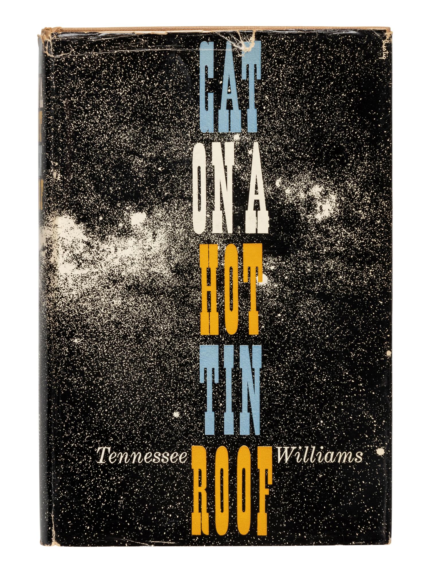 WILLIAMS, Tennessee (1911-1983). Cat on a Hot Tin Roof . New York: New Directions, 1955.