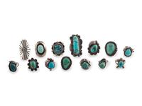 Navajo Silver and Turquoise Rings