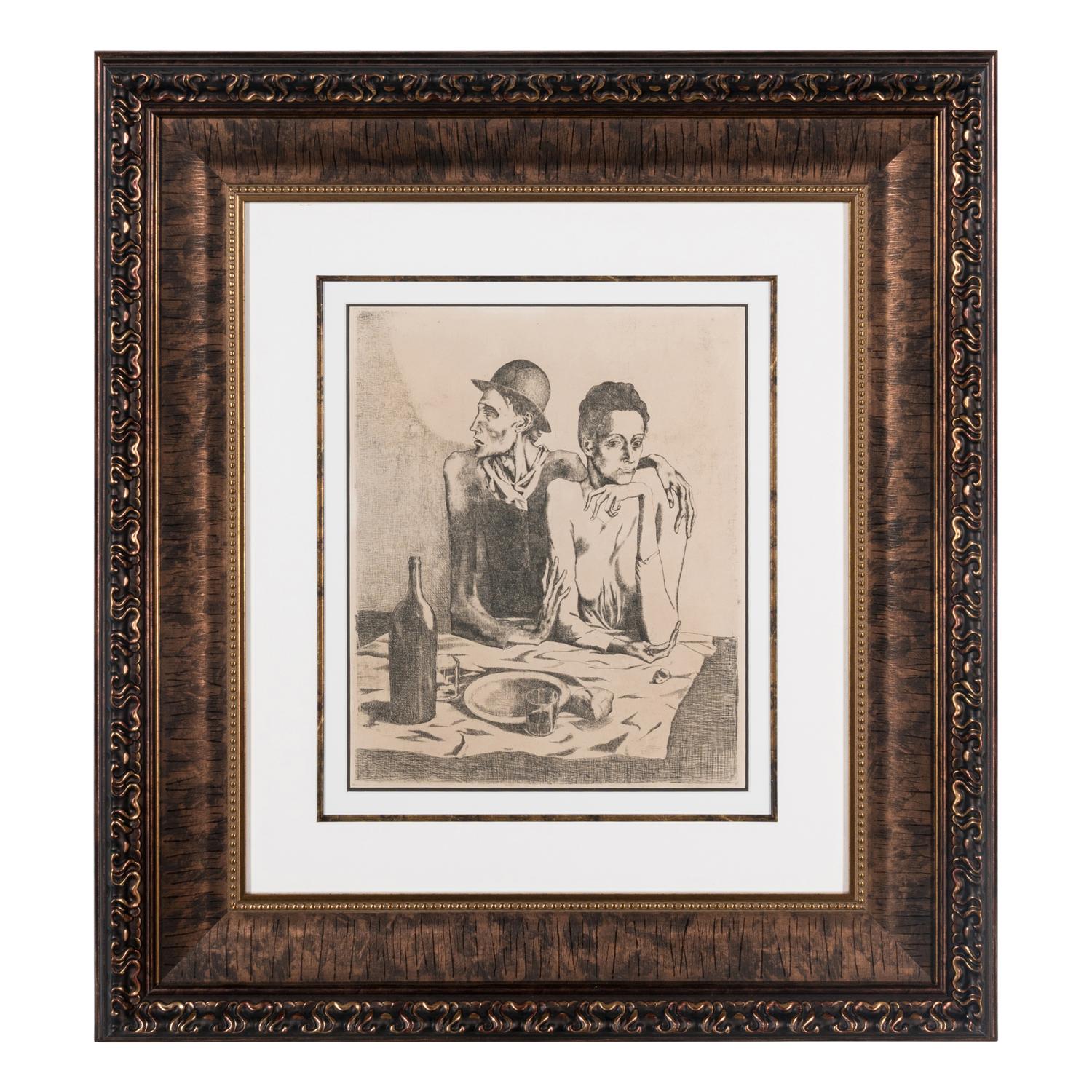 Le Repas Frugal (from La Suite des Saltimbanques ), 1904; printed 1913