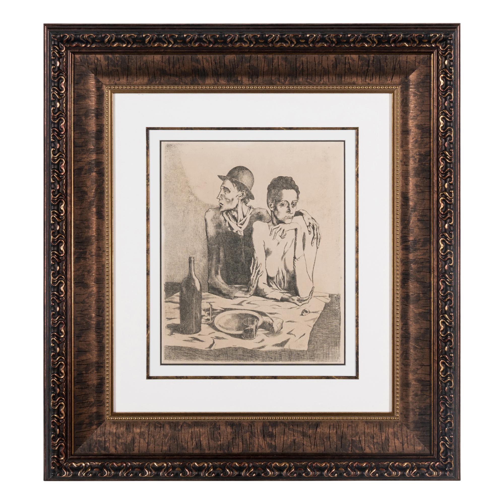 Le Repas Frugal (from La Suite des Saltimbanques ), 1904; printed 1913