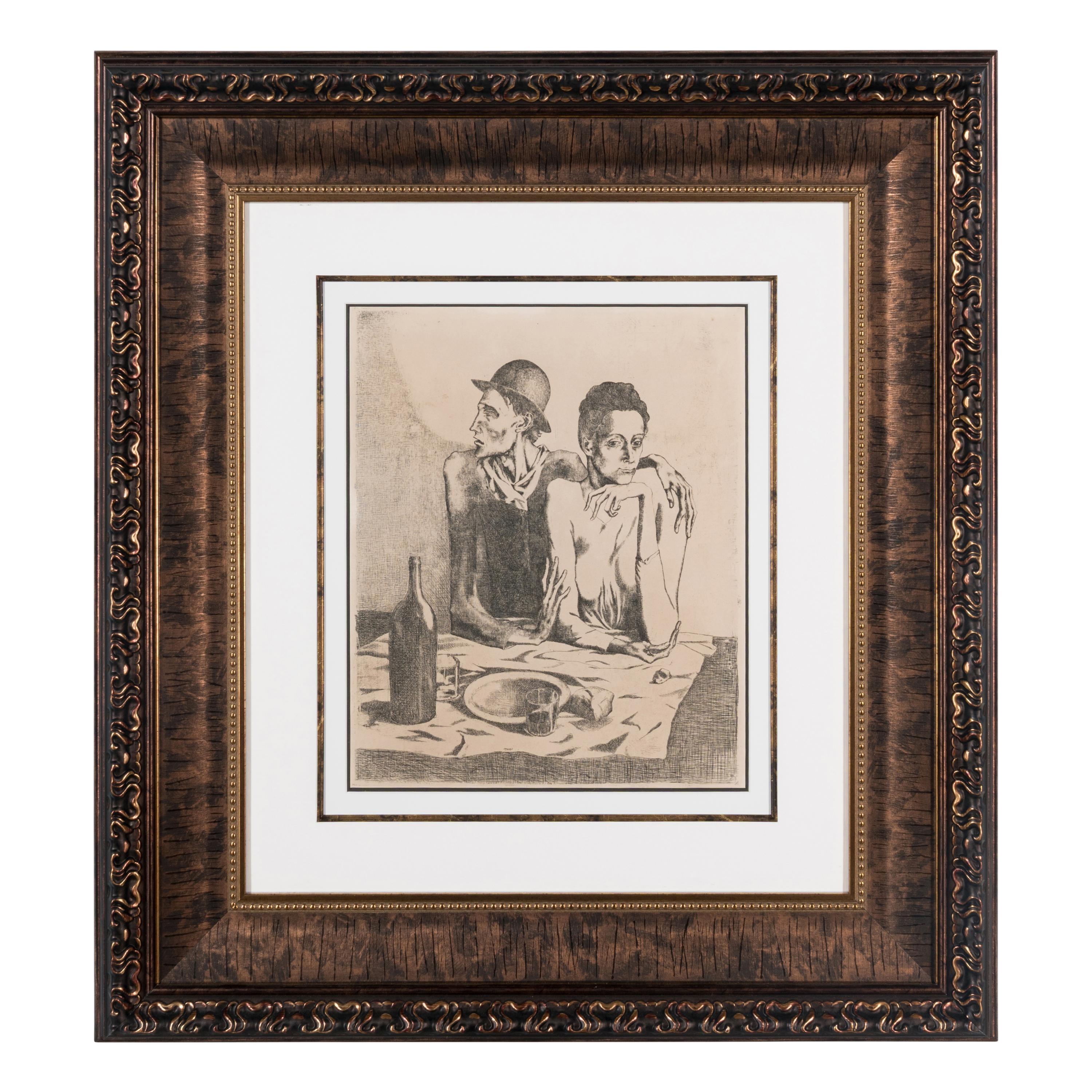 Le Repas Frugal (from La Suite des Saltimbanques ), 1904; printed 1913