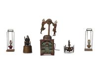 Six Figural Toys