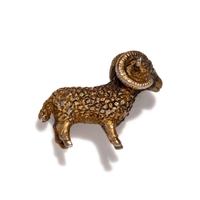 A Greco-Roman Gilt-Silver Ram