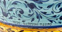 A Large Italian Majolica Jar Depicting Perseus and Andromeda