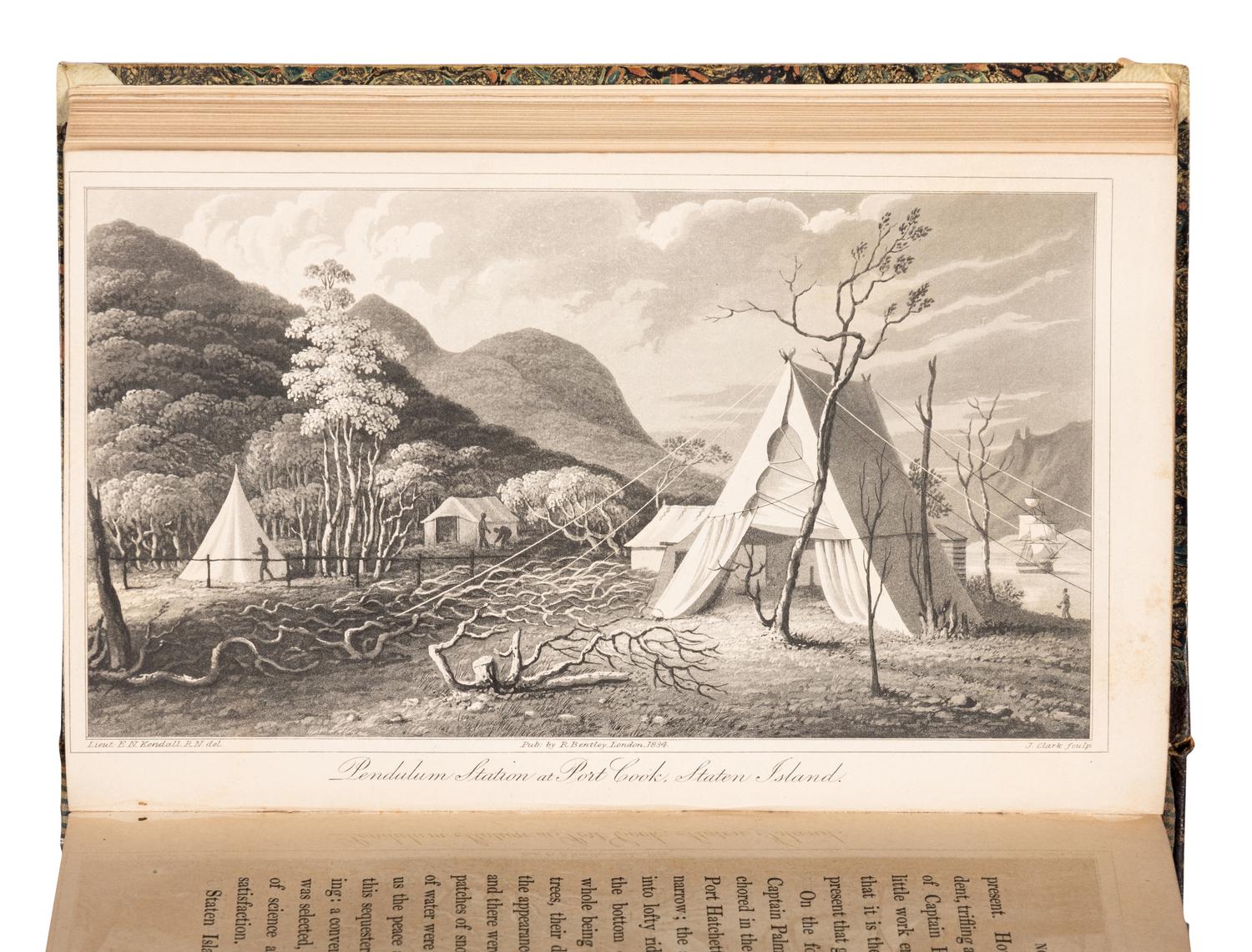WEBSTER, William Henry Bayley. Narrative of a Voyage to the Southern Atlantic Ocean . London: Richard Bentley, 1834.